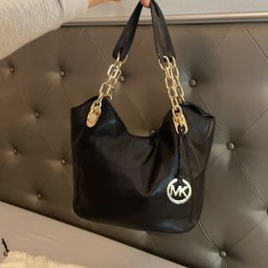 Michael Kors - Black Genuine Leather purse